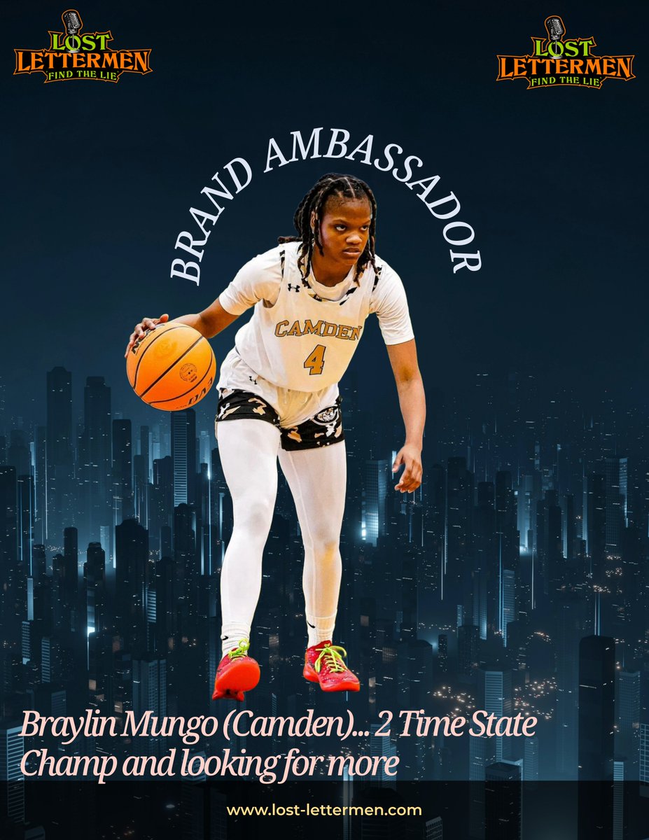 LostLettermen's tweet image. 👀Lost Lettermen Brand Ambassador👀
⭐️Braylin Mungo- (5'7'' CG; 2027 Camden)⭐️
📚#1PG in '27 Class; 2X All State📚
🔥Offers- Appalachian State, ECU, Charlotte, Furman, UNCW, etc.🔥
#lostlettermen