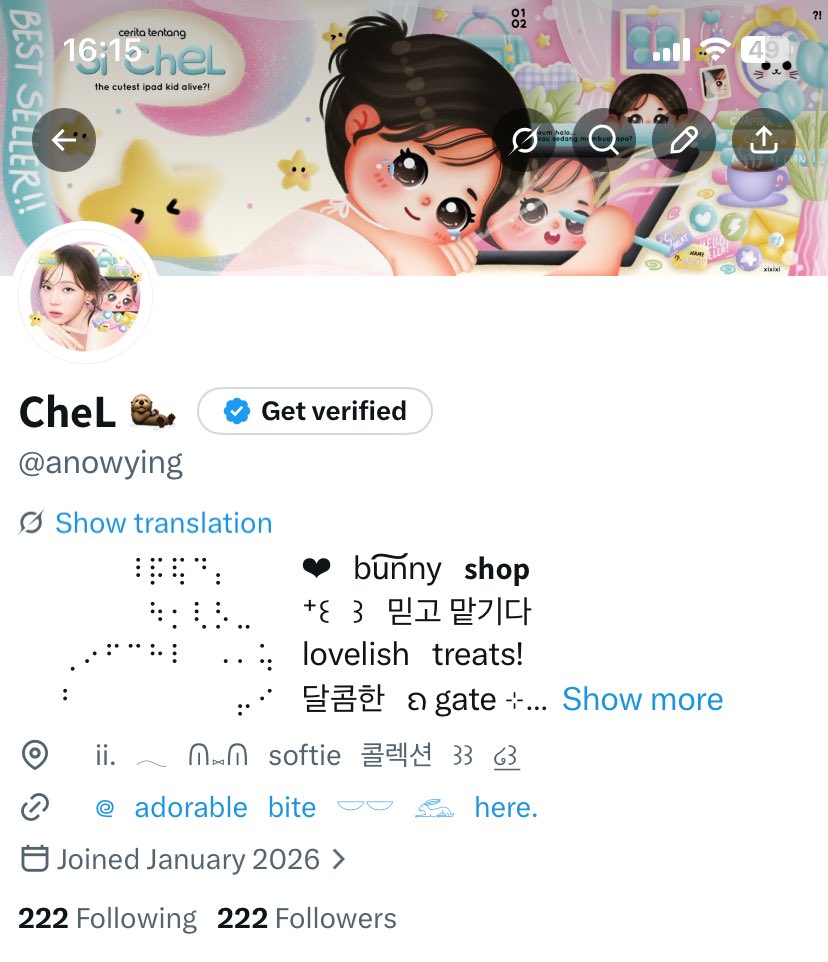 cheL ♥︎ tweet media