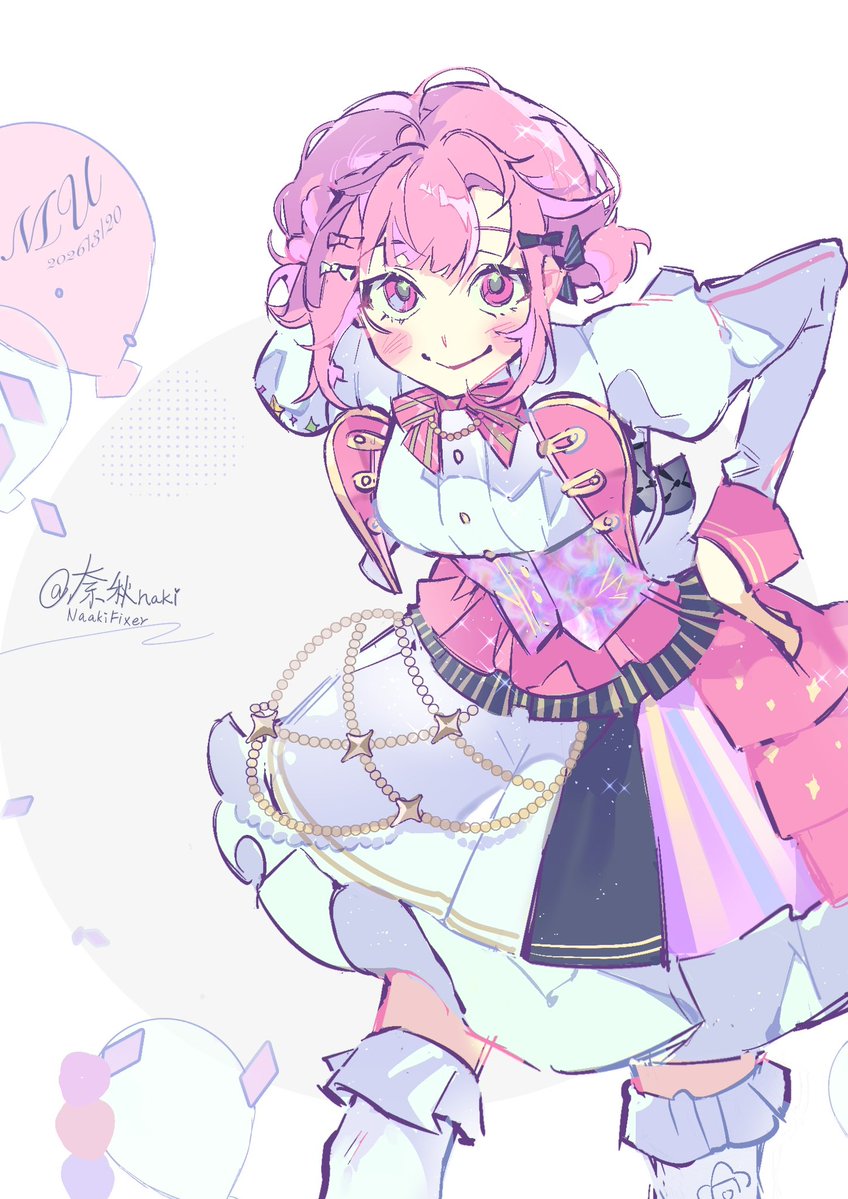 #prsk_FA #鳳えむ
💖🎠Sweet Dream🥰💘
*动作来自照片参考