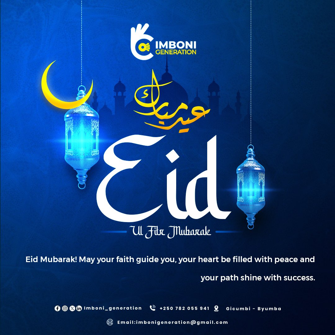 imbonigen's tweet photo. Happy Eid mubarak to all Muslims ���️ ✨️ @umperukacyera0 https://t.co/LIQ97S50g5