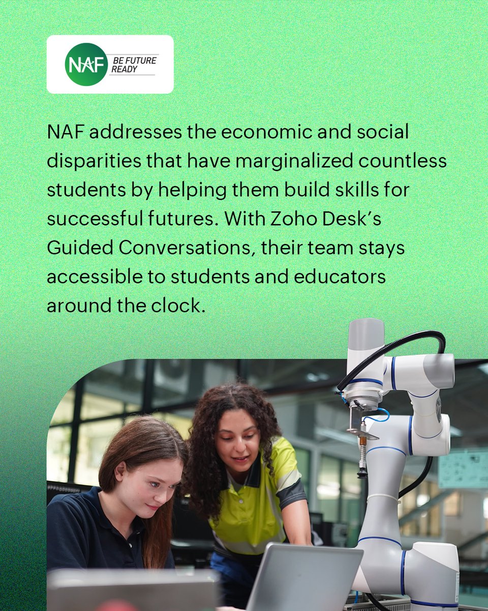 Zoho Desk tweet media