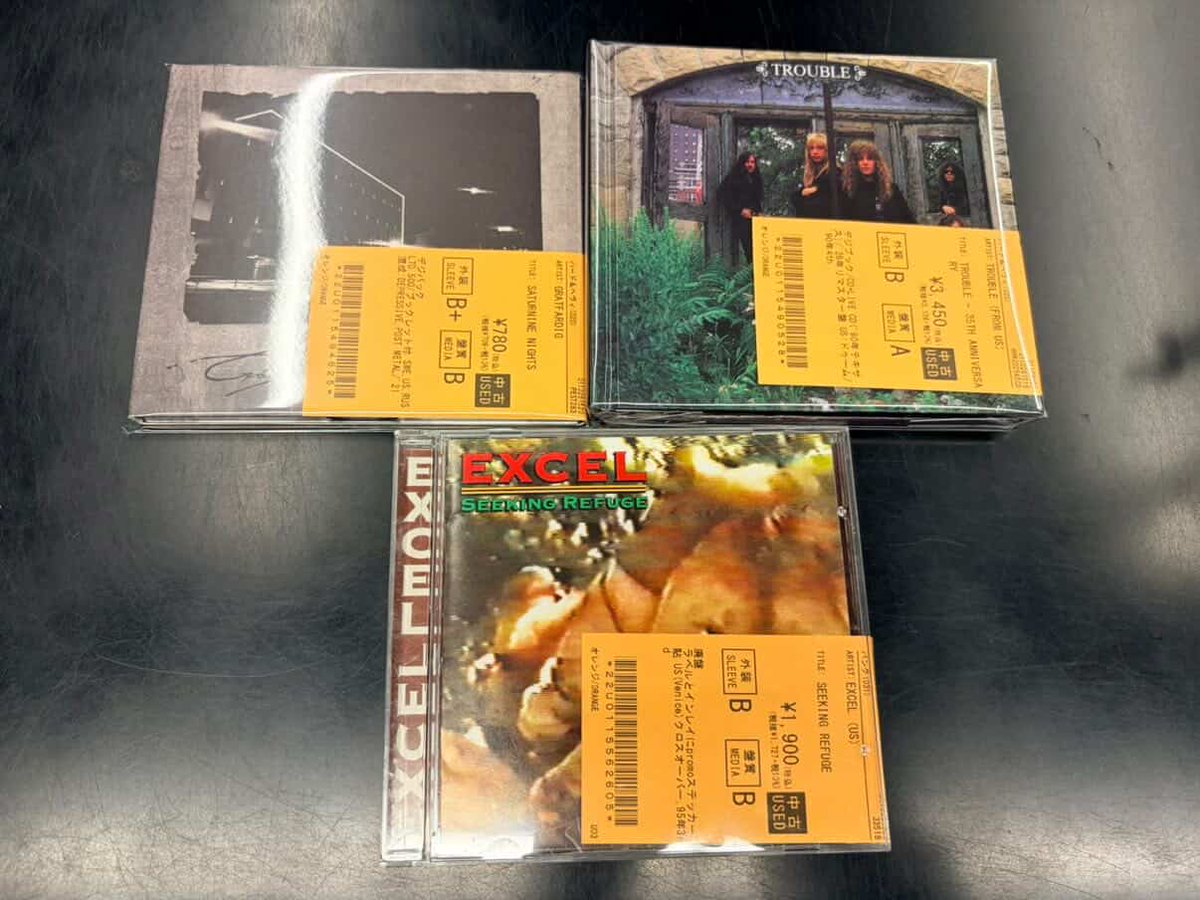 ディスクユニオンお茶の水ハードロック/ヘヴィメタル館＠買取随時受付中 tweet media