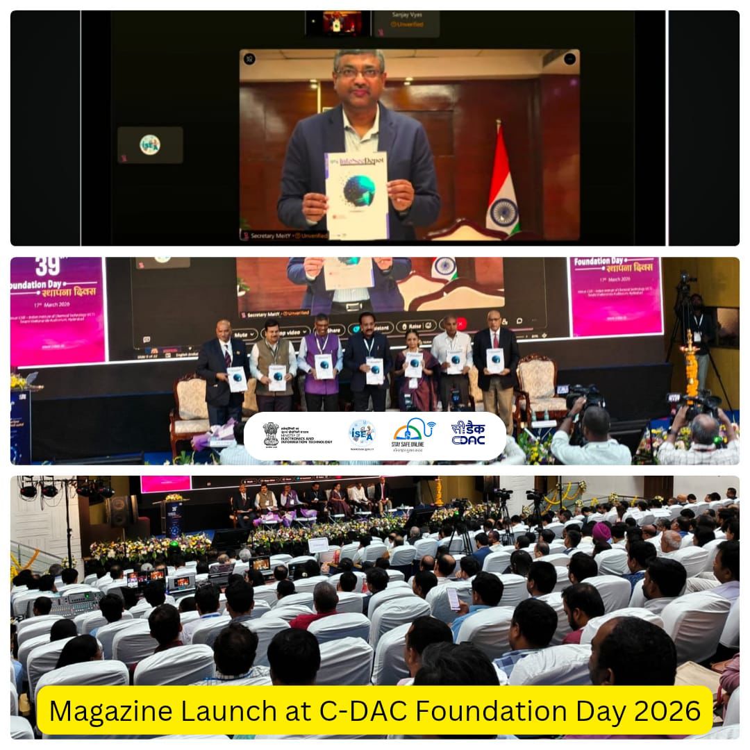 C-DAC India tweet media