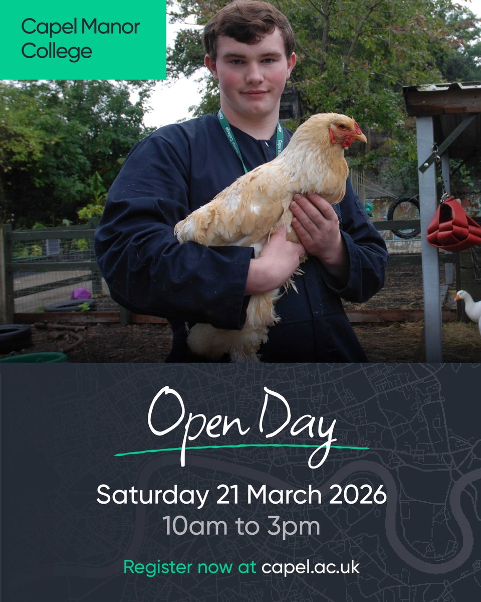 Capel Manor College tweet media