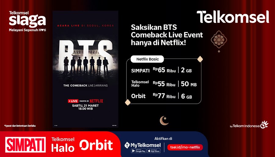 Telkomsel tweet media