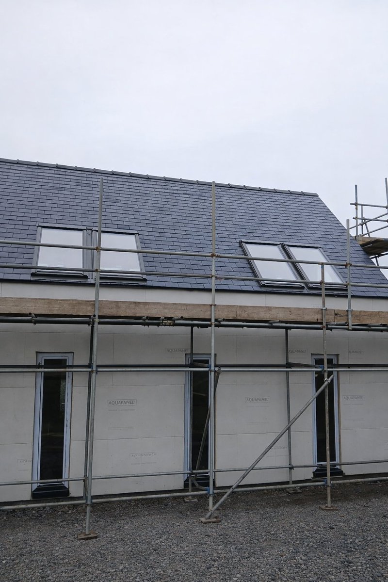 jmlsips's tweet image. Wall finishes at the bespoke Nord in Dumfries &amp;amp; Galloway — a mix of timber cladding and render. SIPs technology means no need for a blockwork skin, making construction faster and more cost-effective. #SIPs #TimberCladding #ConstructionInnovation