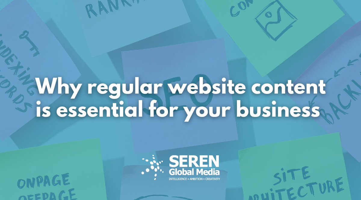 SerenPR's tweet photo. How often do you update your website? 🤔

Regular content isn’t just good for SEO, it helps your business get found, build trust, and stay relevant.  

Find out more in our latest blog: https://t.co/aszpFHUuqR

 #WebsiteContent #ContentMarketing #SEO #DigitalMarketing https://t.co/DCD9cvV9TE