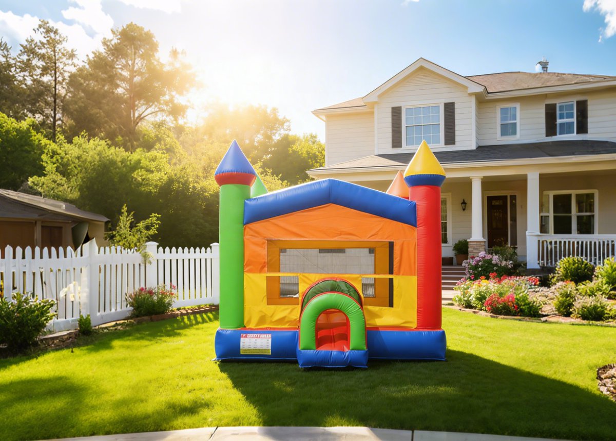 QIYiInflatable's tweet image. 🏰🌈 Vibrant inflatable castle! Premium PVC, safe &amp;amp; durable. Perfect for backyard parties &amp;amp; playgrounds—sell now! 
haiyiamusement.com
#InflatableCastle #AmusementEquipment#KidsFun