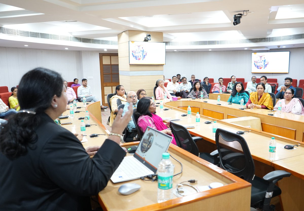 NICMeity's tweet image. A workshop on Awareness on #POSHAct and  #POCSOAct, 2012 was successfully held at NIC Hqrs., with the objective of sensitizing officials and staff about legal provisions, preventive measures, and institutional responsibilities in ensuring a safe and respectful environment.