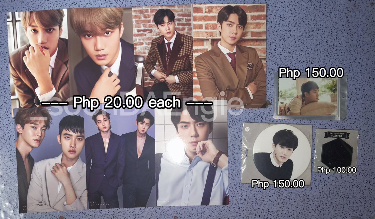𝓭𝓪𝓷𝓲𝓮 🌼 | EXO BENTABLES 📌 wts lfb tweet media
