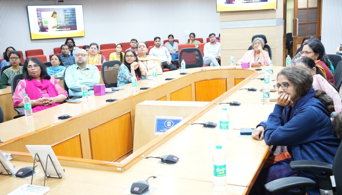 NICMeity's tweet image. A workshop on Awareness on #POSHAct and  #POCSOAct, 2012 was successfully held at NIC Hqrs., with the objective of sensitizing officials and staff about legal provisions, preventive measures, and institutional responsibilities in ensuring a safe and respectful environment.