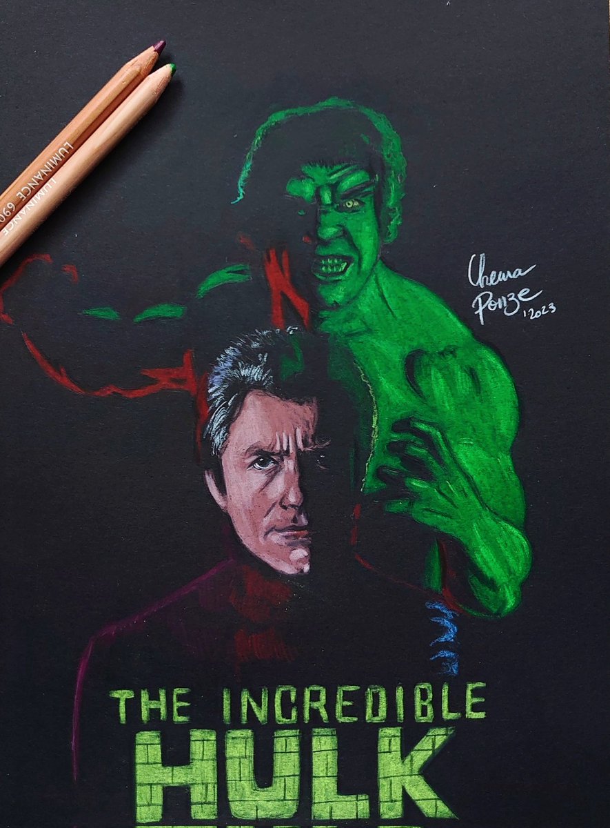 Chema_Ponze's tweet image. ¡Buenos días y feliz viernes!💚
#art #Hulk #BillBixby