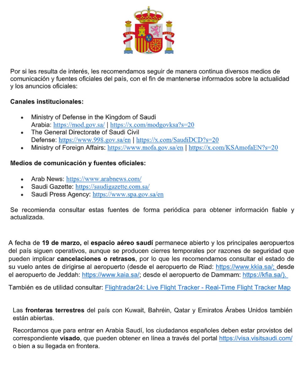 EmbEspaña en A.Saudí tweet media