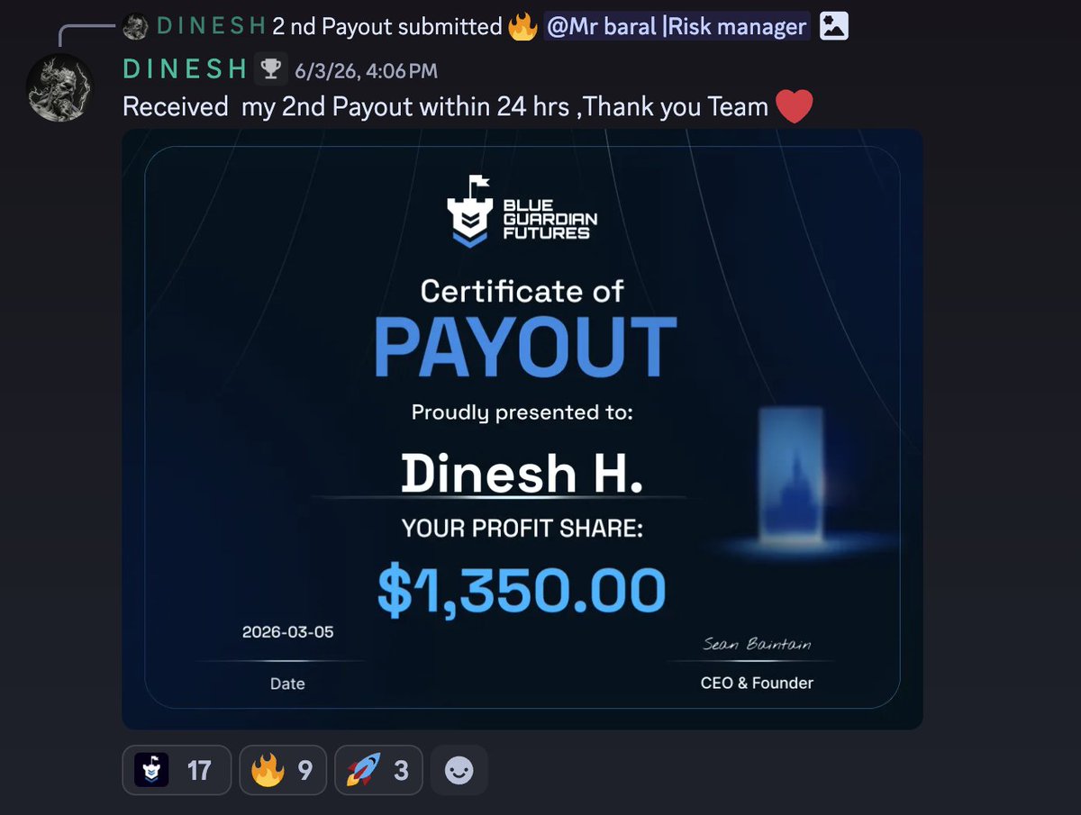 Blue Guardian Futures tweet media