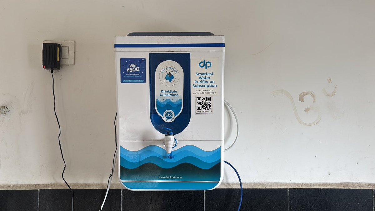 thorthunder4O's tweet photo. @DrinkPrime WIF2309627 is the purifier ID and the app is not able to sync to the purifier,
From past 15 days the purifier is not despensing water at all. Please look and suggest the answer.

While trying to sync we are getting an error like unable to connect to the network. https://t.co/K5If6UeYyi