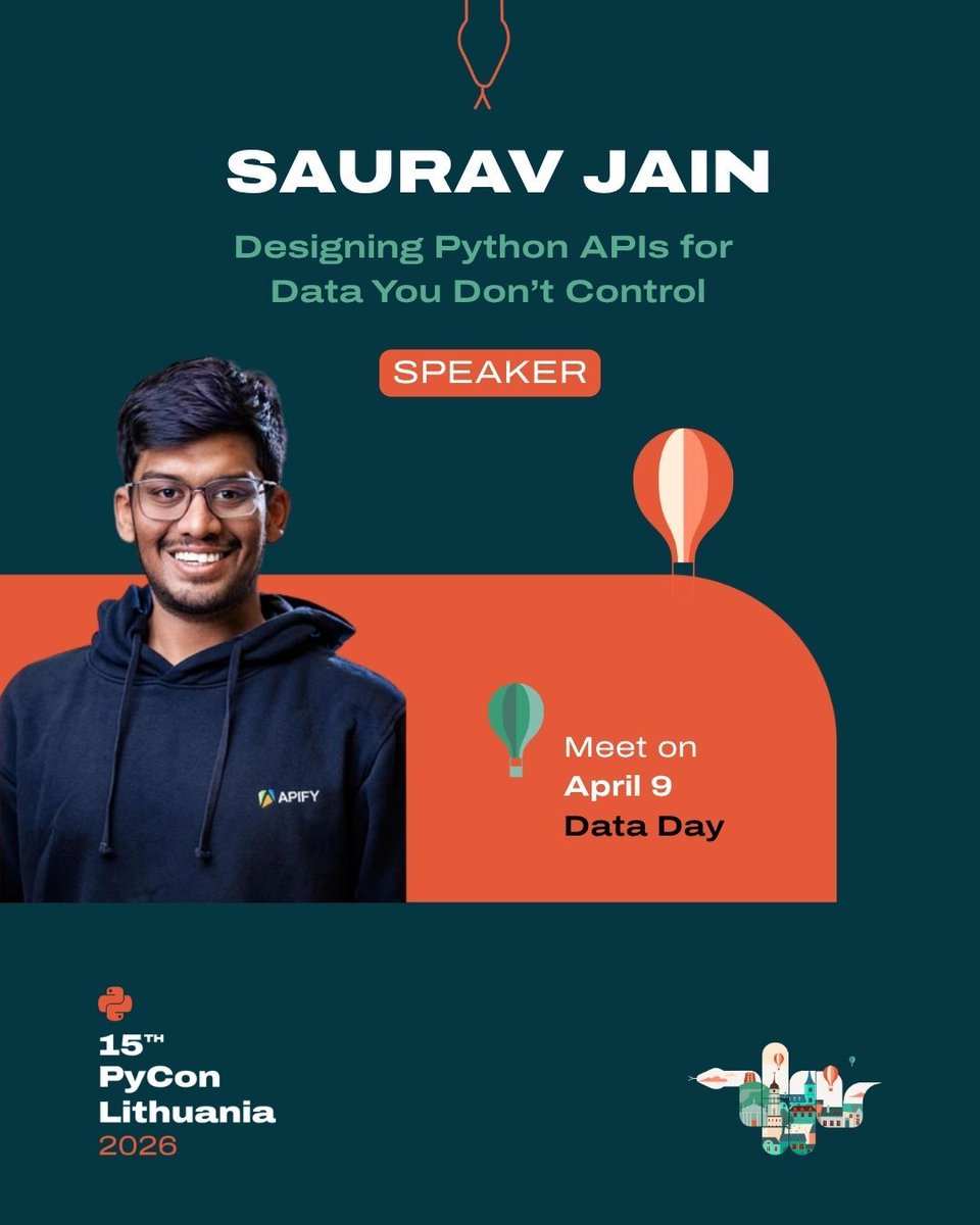 PyCon Lithuania tweet media