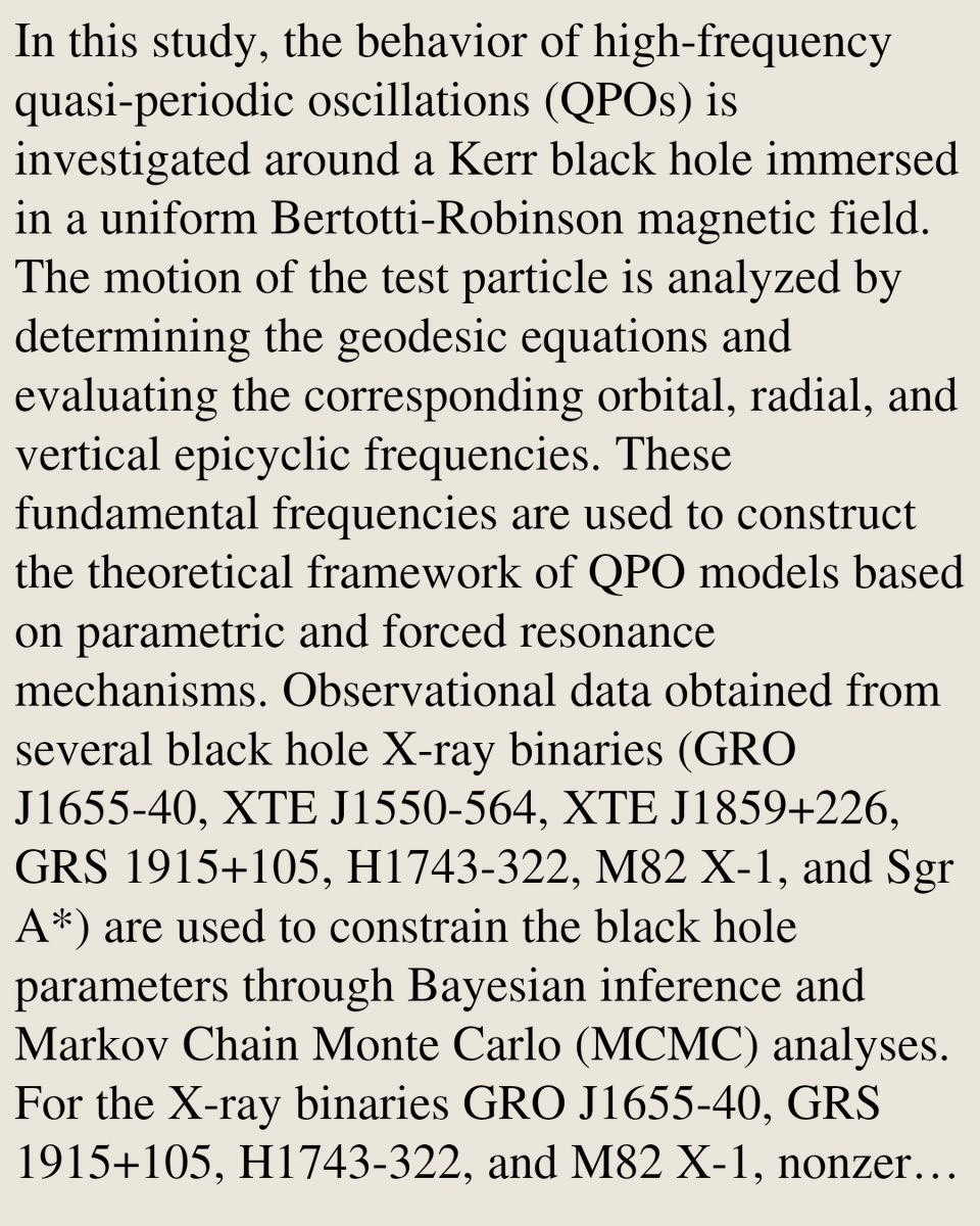 High Energy Astrophysical Phenomena arXiv tweet media