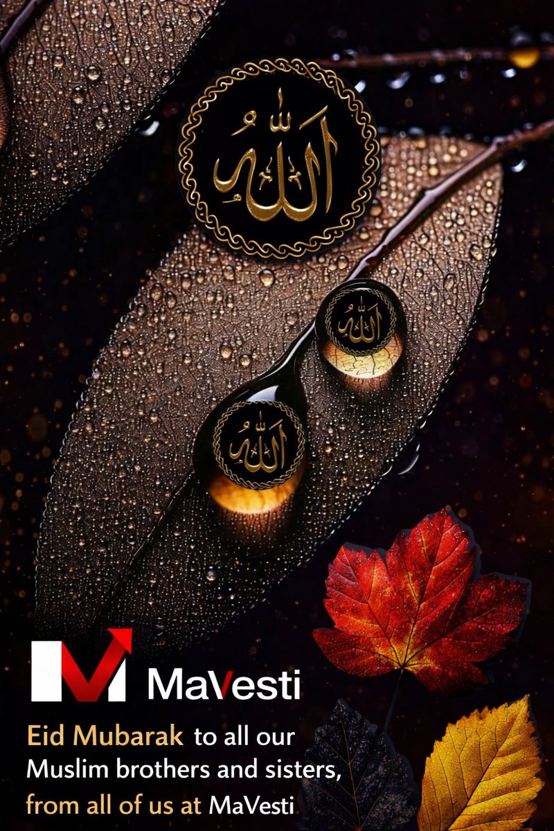 MaVestiApp's tweet photo. Eid Mubarak to all our Muslim brothers &amp; sisters 🕌 https://t.co/N2mlEJmEix