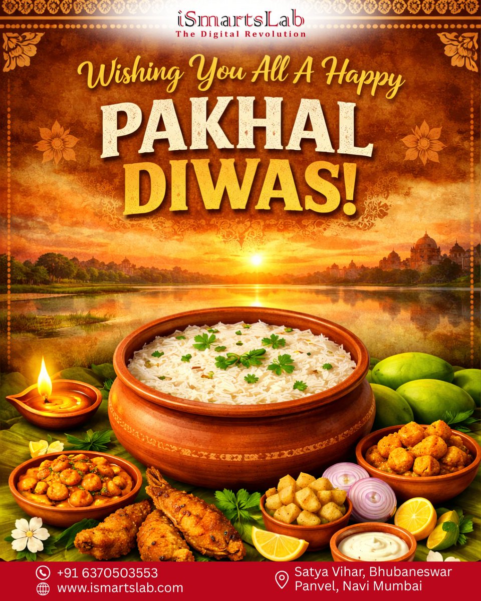 LabSmarts's tweet photo. Celebrate the Taste of Tradition this  
Pakhala is not just food—it’s emotion, culture &amp; Odia pride, especially in summer. Let’s honor our roots and enjoy the refreshing tradition that connects generations.
Happy Pakhala Divas! 
📞 +91 6370503553
🌐 https://t.co/DdOkWIYalp https://t.co/NtzOP8QtBz