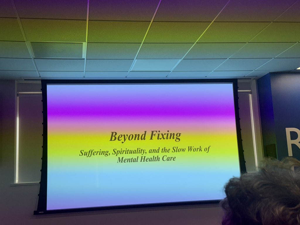 rcpsychSSIG's tweet photo. We start the SPSIG Conference with a talk by Professor John Swinton - Beyond fixing. https://t.co/RrHY7HUNWr