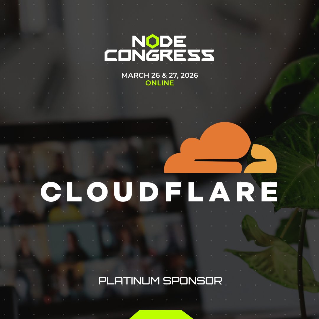 Node Congress🔥March 26 & 27, 2026 tweet media