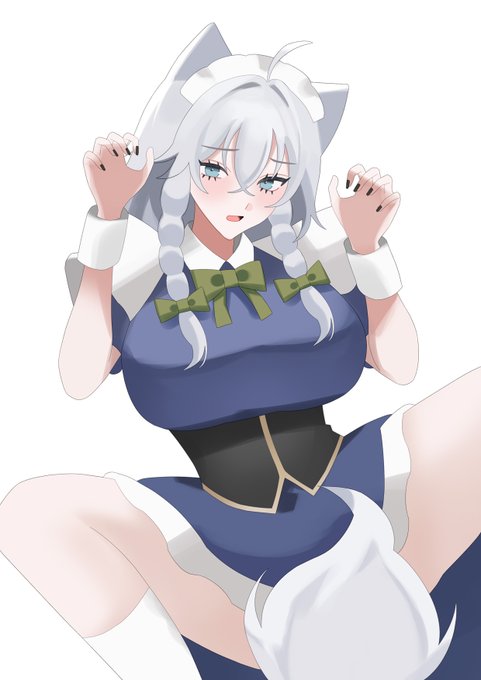 犬耳の咲夜さん
#東方Project #十六夜咲夜 