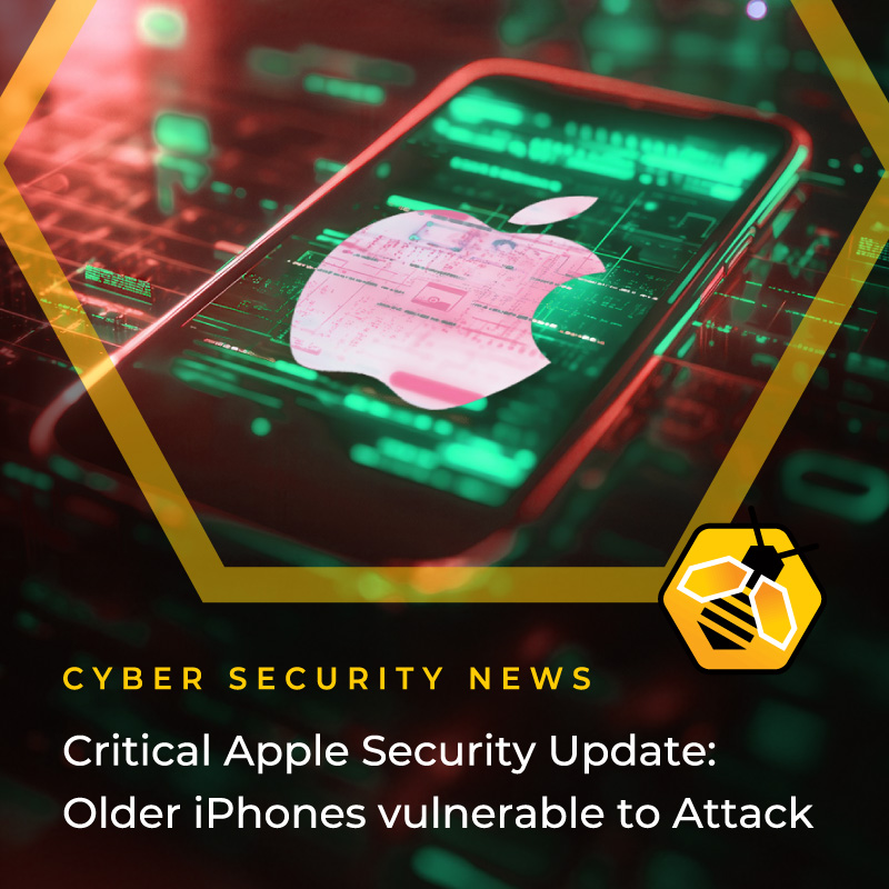 🚨 iPhone Alert: Coruna &amp; DarkSword exploits are stealing data. Update to iOS 26.3.1 (or 15.8.7/16.7.15) NOW. 

Protect your biz with Bee IT Solutions: 0113 887 4311 🐝 beeitsolutions.co.uk 
#Apple #CyberSecurity #iphone