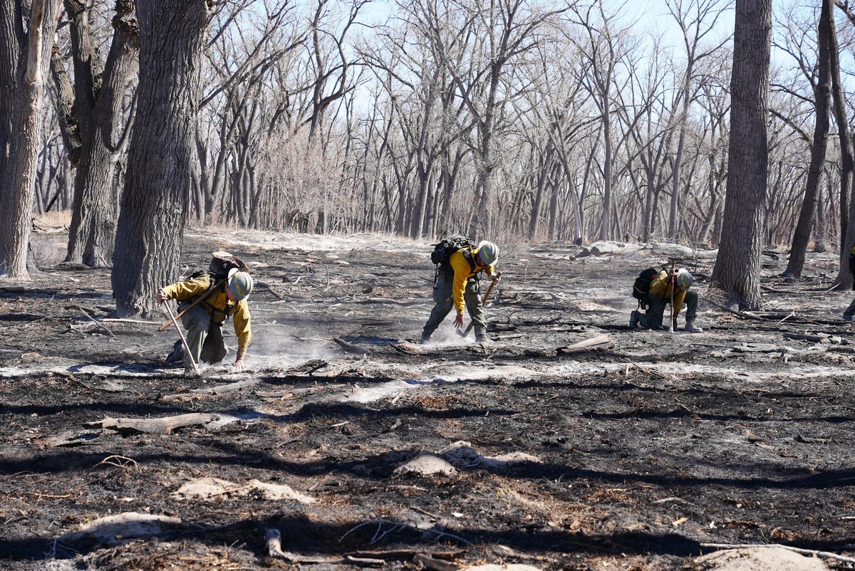 USAS_WW1's tweet photo. #wildfires #fire #MorrillFire #NEWX: The 643,000+ acres Morrill Fire in Nebraska is one of USA's top 10 fires ever. Nebraska's 20+ fires have burned ~824,000 acres. But incredibly, they're now 94% contained! 🔥🚒🧯🧑‍🚒🚁🙏
↖️ @watchdutyapp 
↗️↙️ https://t.co/jtWKbYMRCn
↘️ @usas_ww1 https://t.co/VvMXuKAqEb