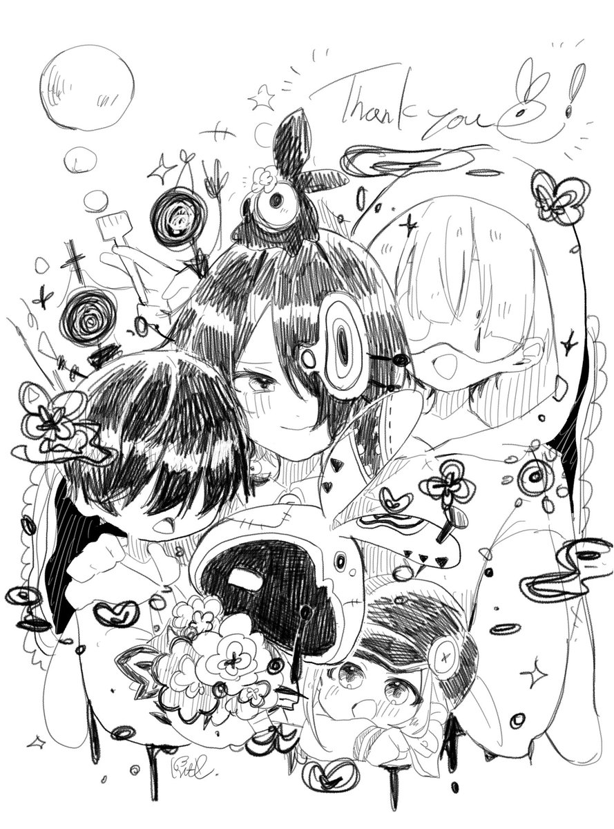 Knit0_kp2's tweet photo. 彼の音楽活動に関われてとても嬉しくて楽しかったです🎉✨
また機会がありましたらイラスト描かせてください！！🐰

本当にお疲れ様でした！🙏🌸𓂃◌𓈒𓐍

 #うさぎ https://t.co/AyWmTNNnOW
