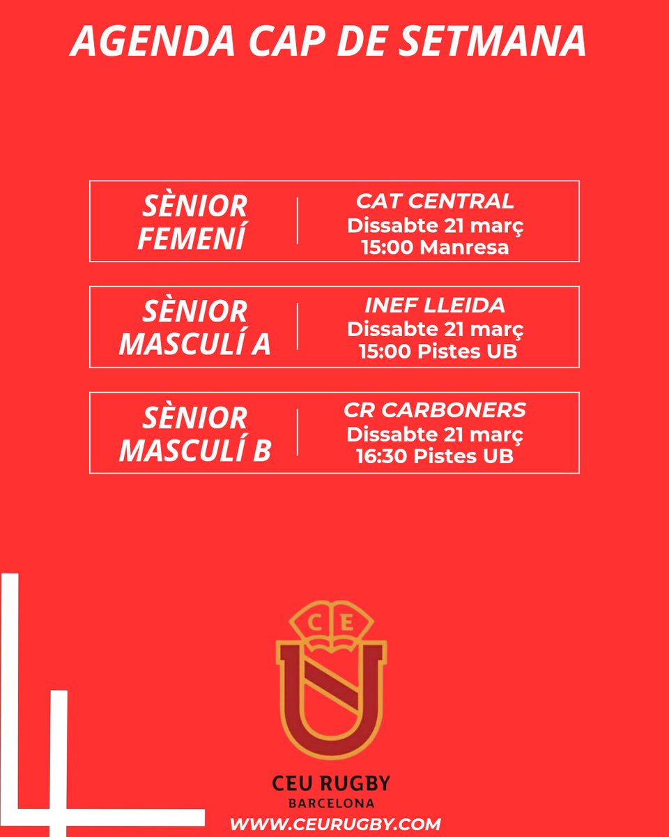 CEU Rugby Barcelona tweet media