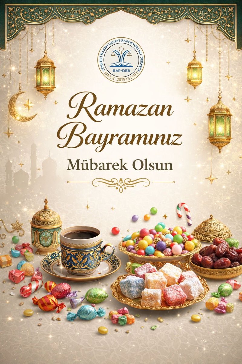 Tüketici Hakem Heyeti Raportörleri Derneği olarak; tüm üyelerimizin ve vatandaşlarımızın bayramını tebrik eder; sağlık, huzur ve bereket dolu bir bayram dileriz. 🌙💫 🍬#HayırlıBayramlar