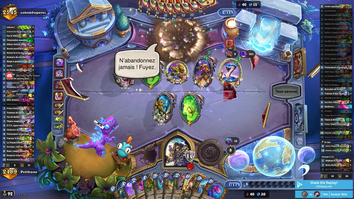 Pelthune Hearthstone / HS FR tweet media