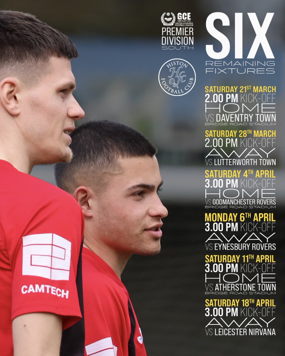 Histon Football Club tweet media