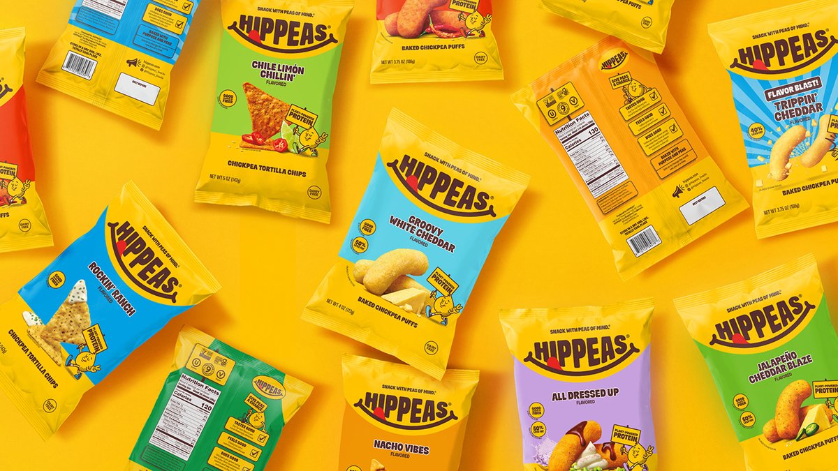 brandarchivexyz's tweet image. Hippeas by Love, 2026
Now on Brand Archive: brandarchive.xyz  

#branding #design #packaging #snacks