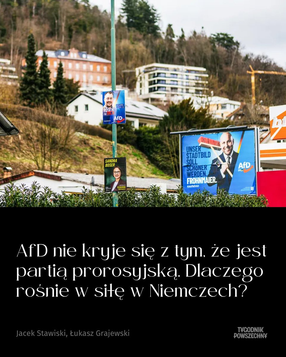 tygpowszechny's tweet photo. "AfD rozwija się równolegle z wielkimi zmianami w Niemczech. W Polsce nie do końca zdajemy sobie sprawę, jak wpłynęły one na niemieckie społeczeństwo: od kryzysu migracyjnego, przez pandemię i wciąż widoczny konflikt wewnątrzniemiecki wschód–zachód, po wojnę Putina. Niemcy to dziś inny kraj niż w 2013 r., gdy powstała AfD. Użyłem AfD jako 'wytrychu', by opowiedzieć o współczesnych Niemczech" - mówi Łukasz @lukaszgrajewski w rozmowie z @JacekStawiski.

Czytaj całą rozmowę 🔗 https://t.co/DTTUkmRy7b