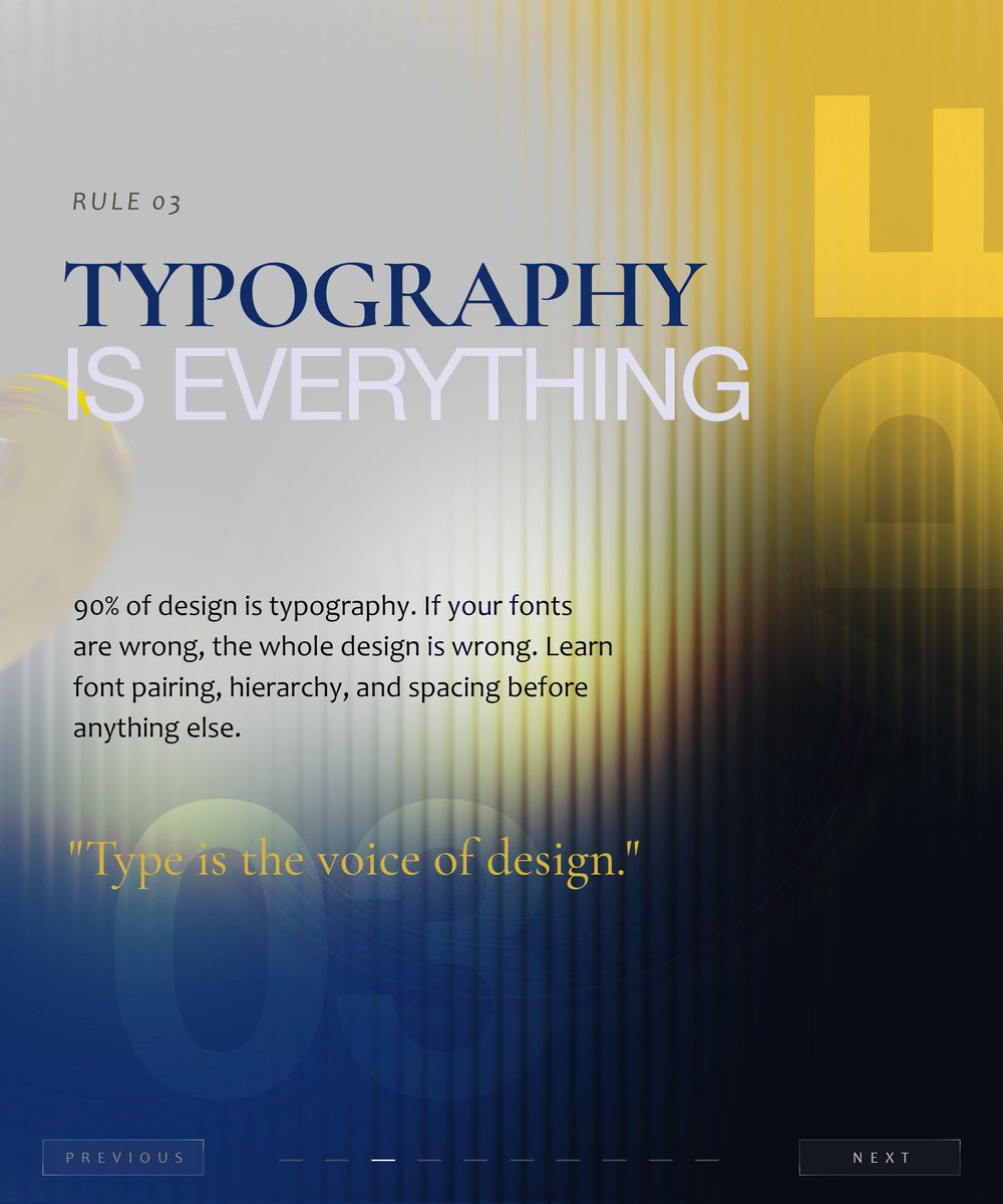 Eniola_media's tweet image. I wish someone showed me this when I was starting out.
10 rules every newbie graphic designer needs to know — from fundamentals to getting paid properly.
Swipe through. Save it. Share it with that friend studying design 👇
#EnilolaMedia #GraphicDesigner #DesignTips