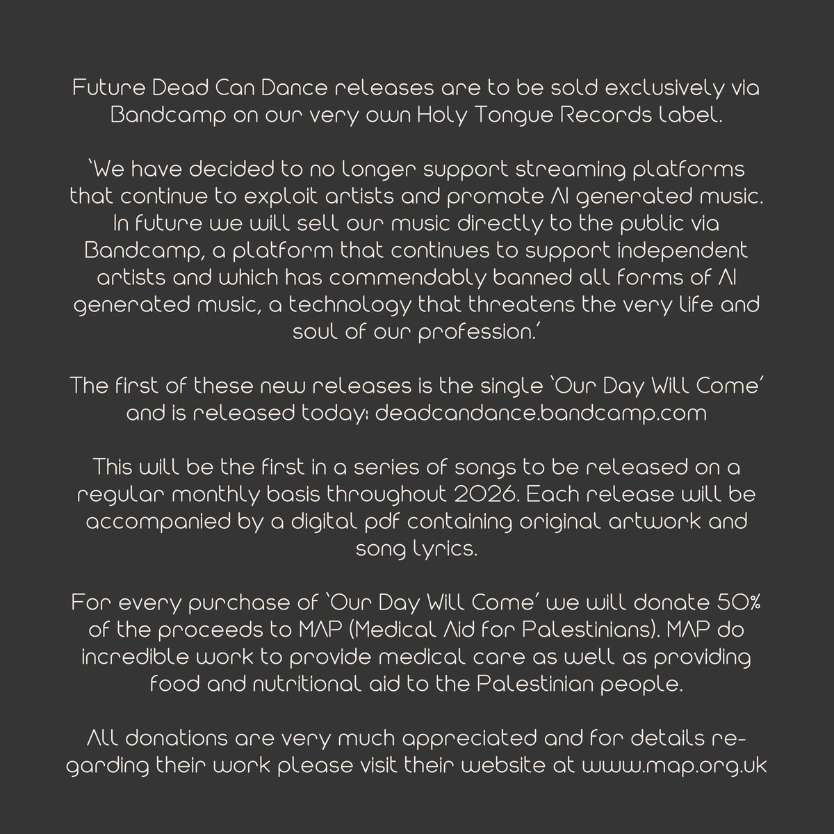 Dead Can Dance tweet media