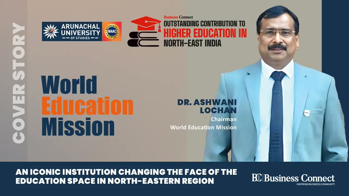 BusinessConne16's tweet image. Discover how World Education Mission is revolutionizing the education landscape in North-East India through innovation, quality learning, and impactful initiatives.

Read More:
businessconnectindia.in/world-educatio…

#educationindia #northeastindia #qualityeducation #educationforall