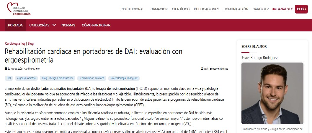 Soc Esp Cardiología tweet media