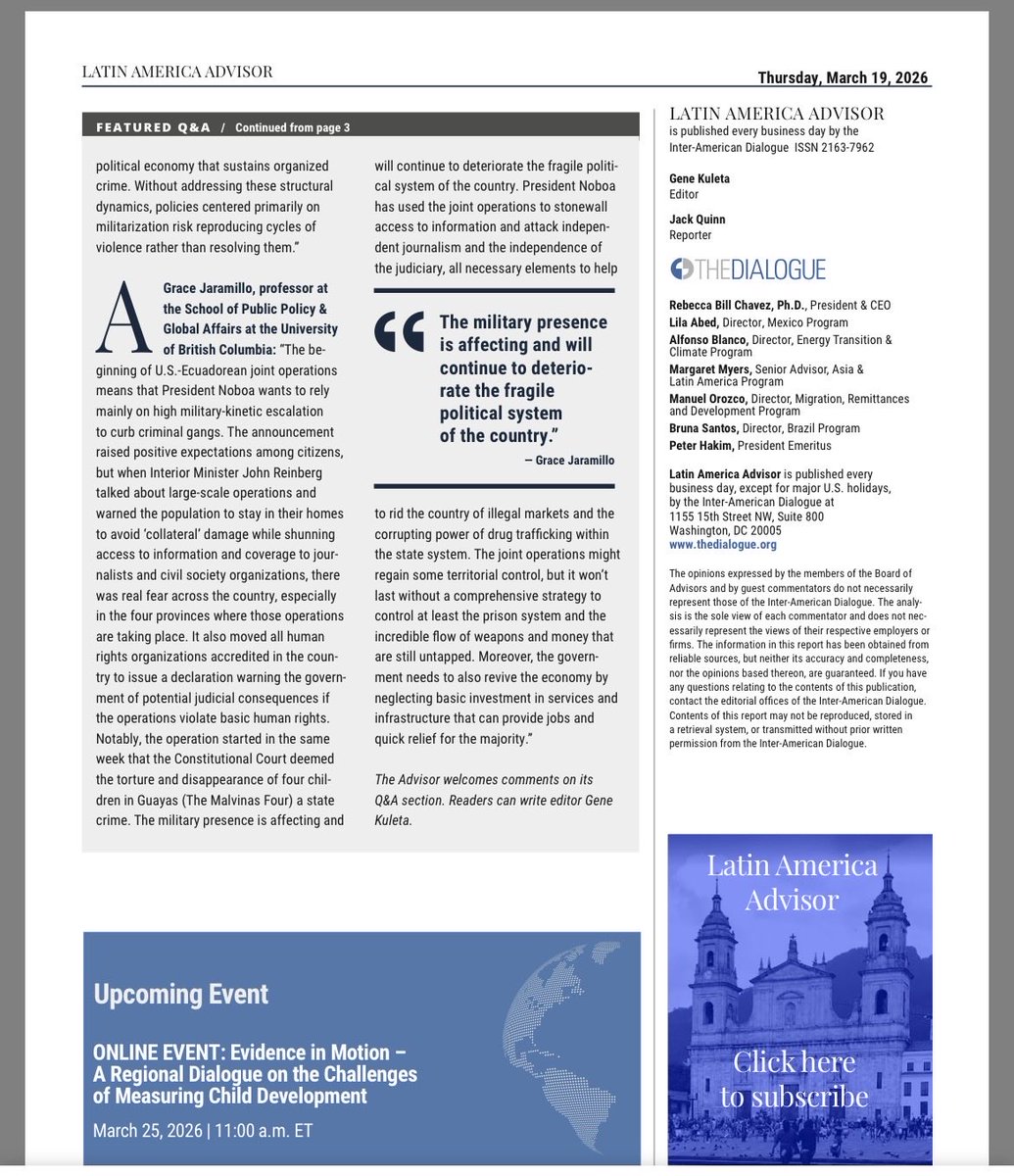 Grace Jaramillo, PhD tweet media