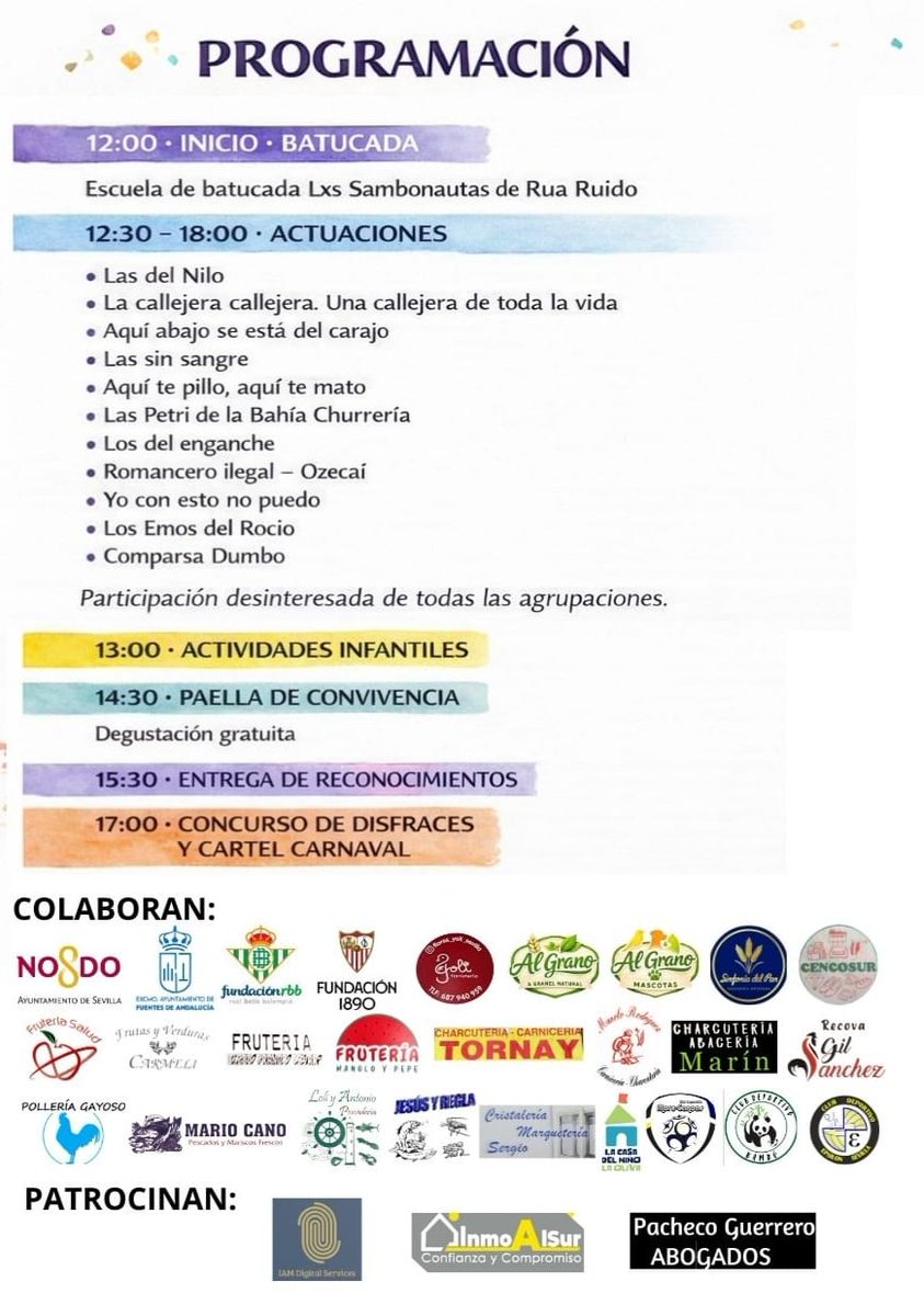 Carnaval Distrtito Sur tweet media