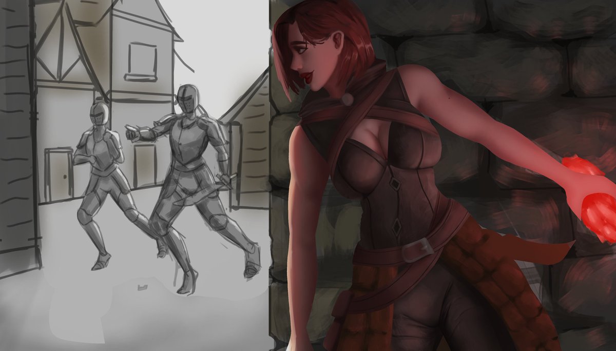 fd53478's tweet photo. Wip 

Illustration https://t.co/6F8WO1aZWy
