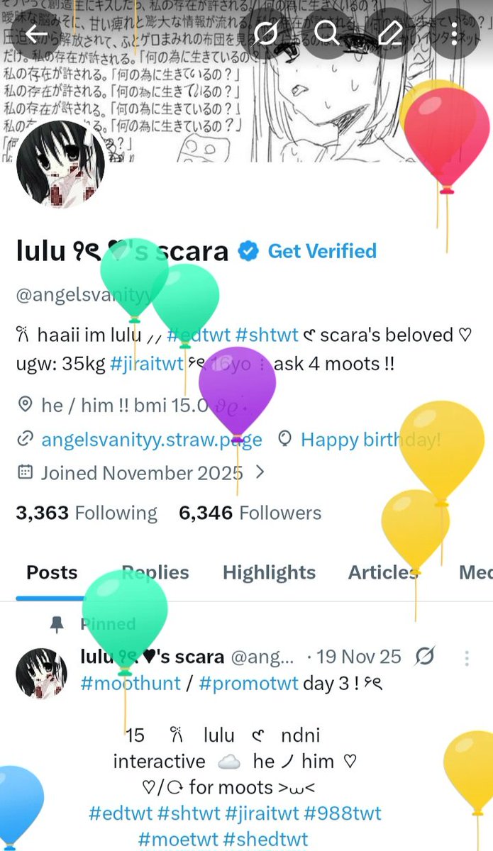 lulu ꣑ৎ ♥︎'s scara | recovering ! tweet media