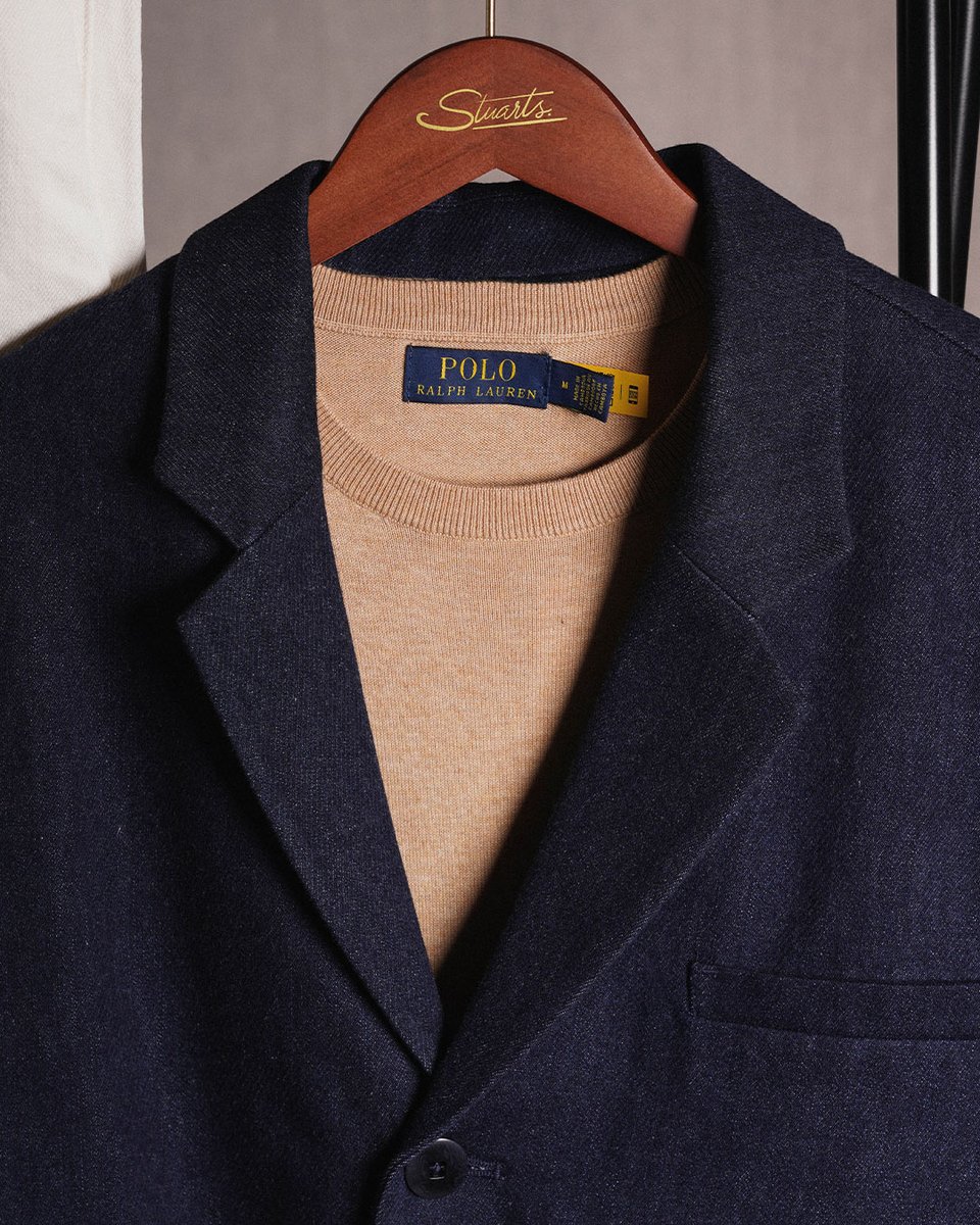 stuarts_london's tweet image. Style Guide 👔🧥

Levi’s BLUETAB jacket over a Polo Ralph Lauren knit, Carhartt WIP Aaron pants, and Sanders Aldwych loafers. Finished with a woven belt.

Smart, easy everyday wear.

Online &amp;amp; in store.

#StuartsLondon #StyleGuide #Since1967