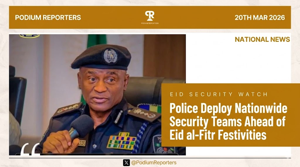 Podium Reporters tweet media