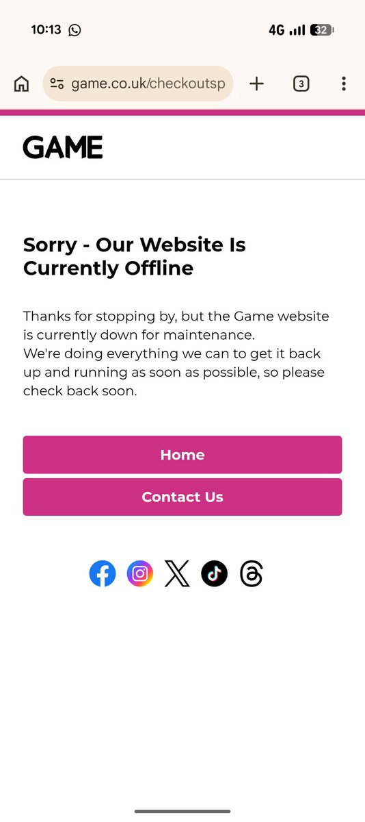 TjChapperz's tweet photo. @GAMEdigital your website is actually shit, how can it not cope with a simple thing of checking out https://t.co/s5afgN9Hw2