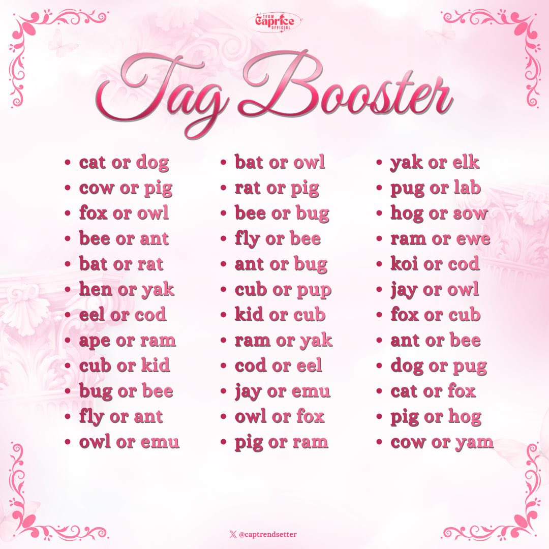 TEAM CAPRICE TRENDSETTER tweet media