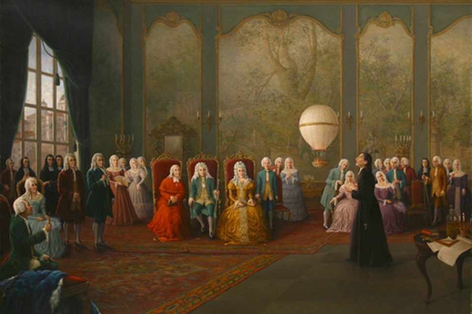 A Catholic priest proved the principle of flight in 1709.

Bartolomeu de Gusmão watched a soap bubble rise above a candle flame

He built a small paper balloon, fuelled by heated air, and flew it before the Portuguese royal court on August 8, 1709

The Montgolfiers flew theirs in