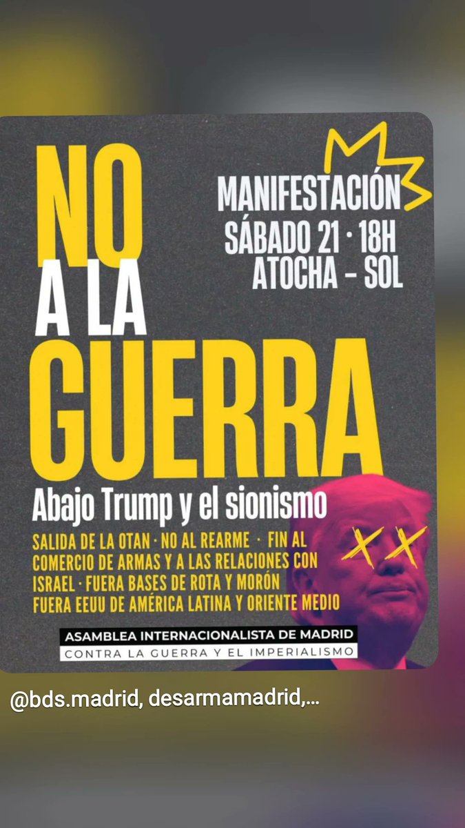 BDS Madrid 🇵🇸 tweet media