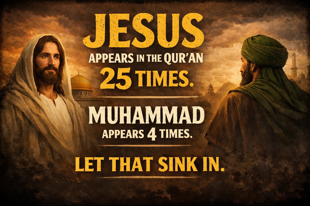 Life_truthway's tweet photo. If Jesus is in the Qur’an… why don’t we talk about Him more? #JesusIsRisen #eidmubarak #eid #christreturnsigns https://t.co/4WGJyaf1zE